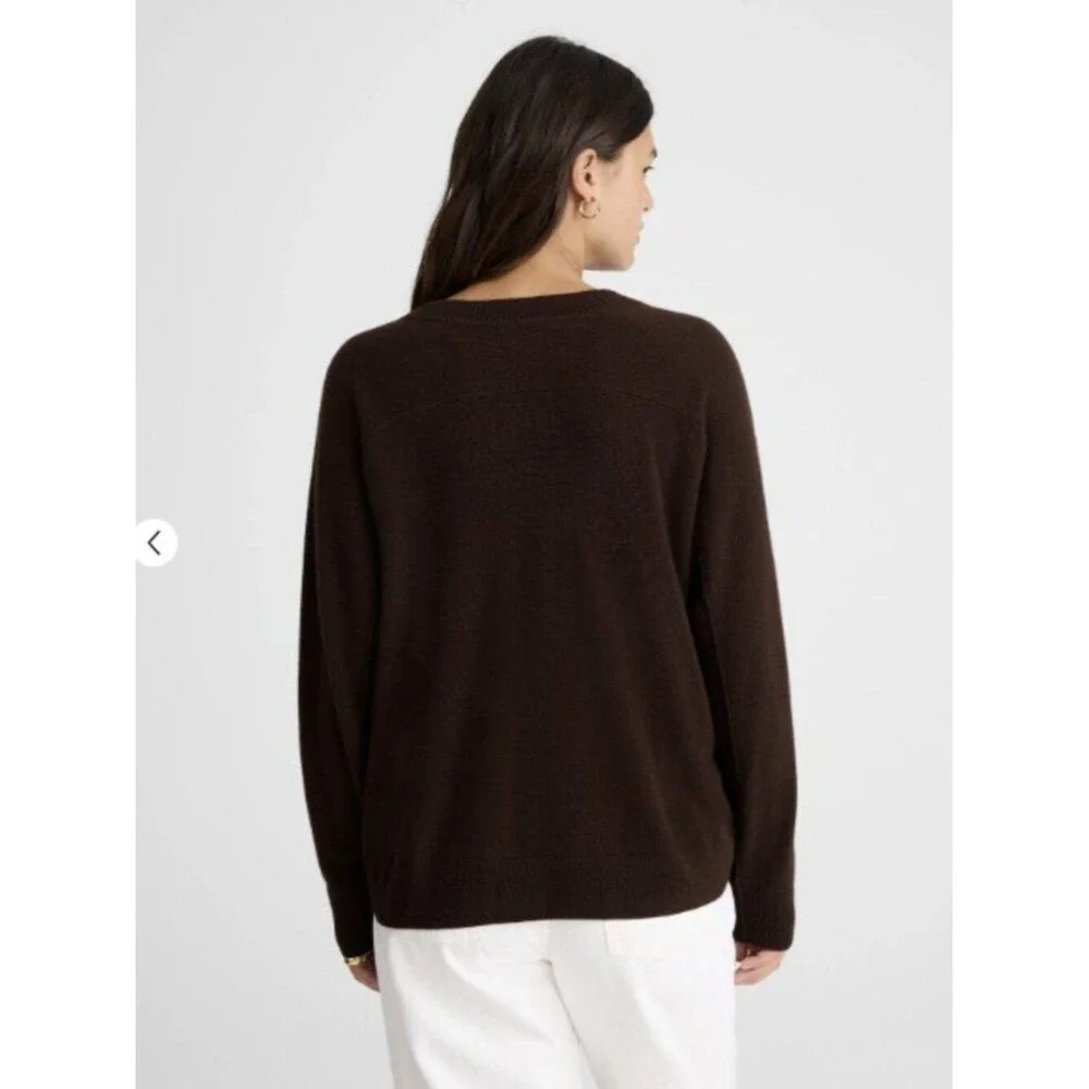 Madewell 100% Cashmere V-Neck Sweater Size XL